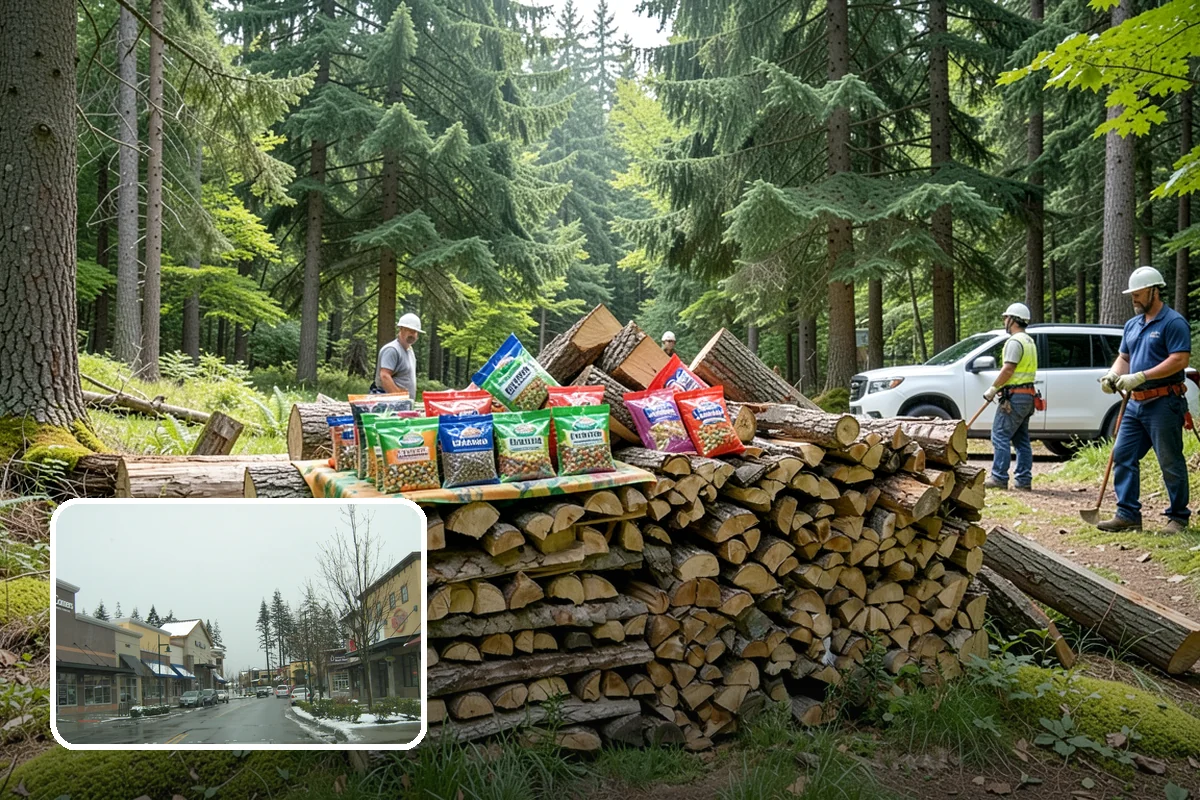 Next-Day Firewood Delivery in Mill Creek, Snohomish County, WA - Quick turnaround without emergency pricing