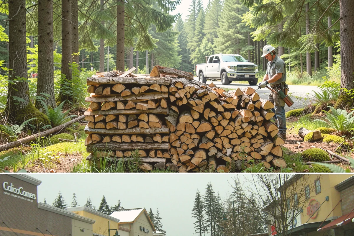 Next-Day Firewood Delivery in Mill Creek, Snohomish County, WA - Next-day delivery is ideal throughout the burning season whenever you want a quick, planned restock.