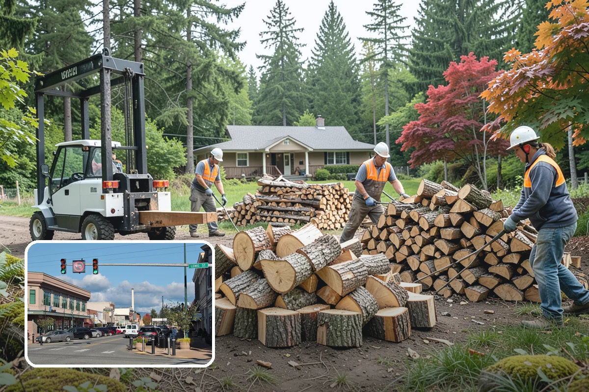 Next-Day Firewood Delivery in Monroe, Snohomish County, WA - Quick turnaround without emergency pricing