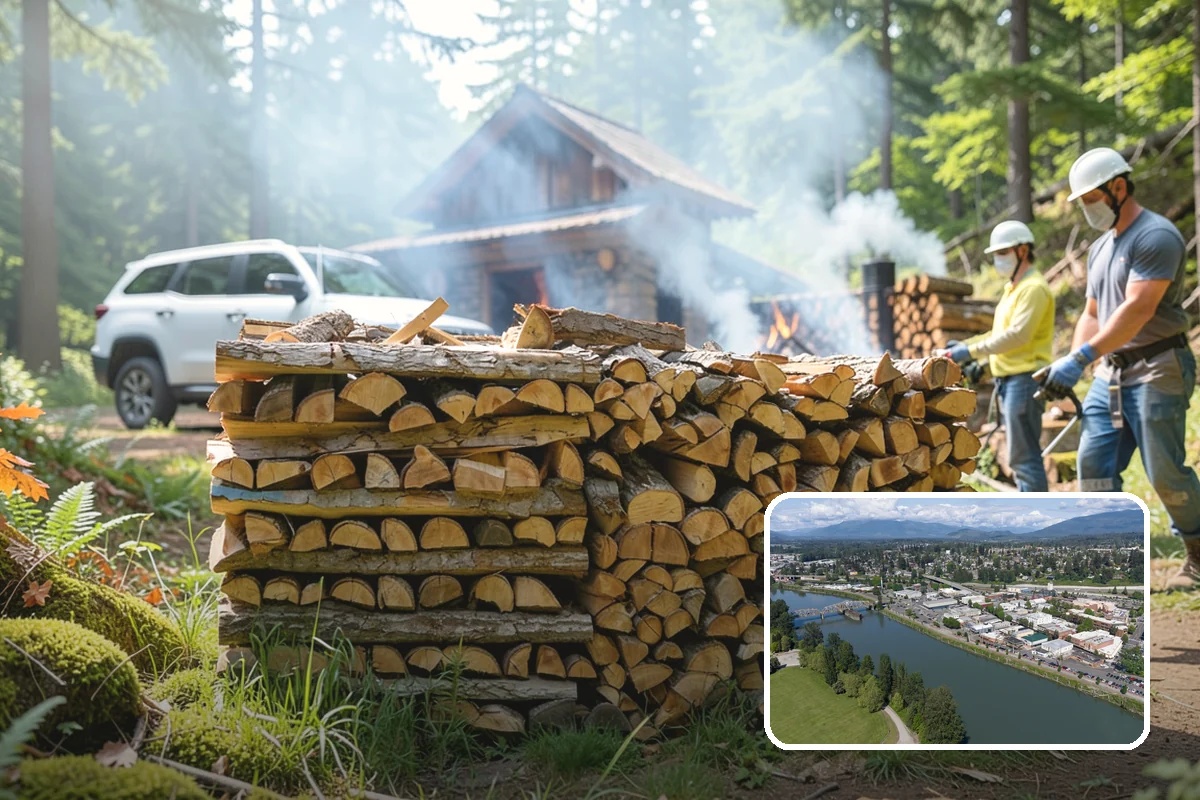 Next-Day Firewood Delivery in Mount Vernon, WA - Quick turnaround without emergency pricing