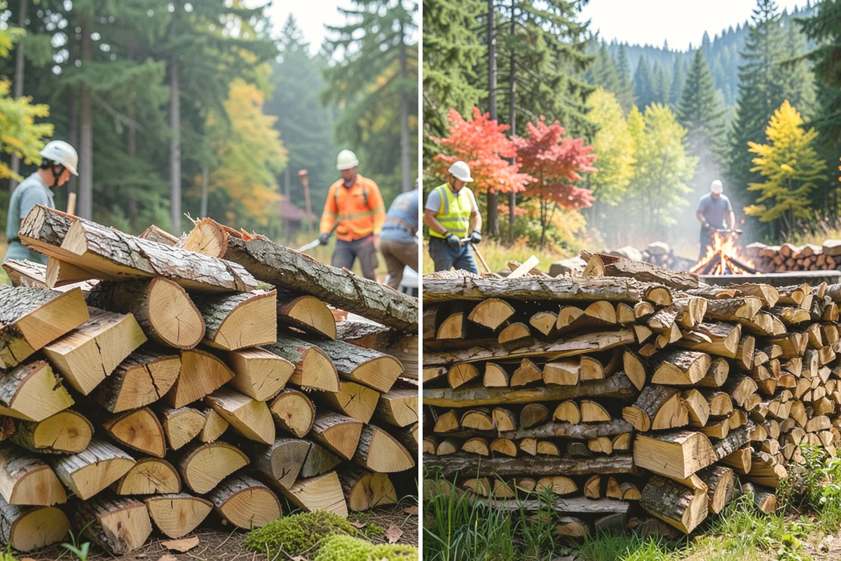 Next-Day Firewood Delivery in Mountlake Terrace, Snohomish County, WA - You place your order for next-day arrival