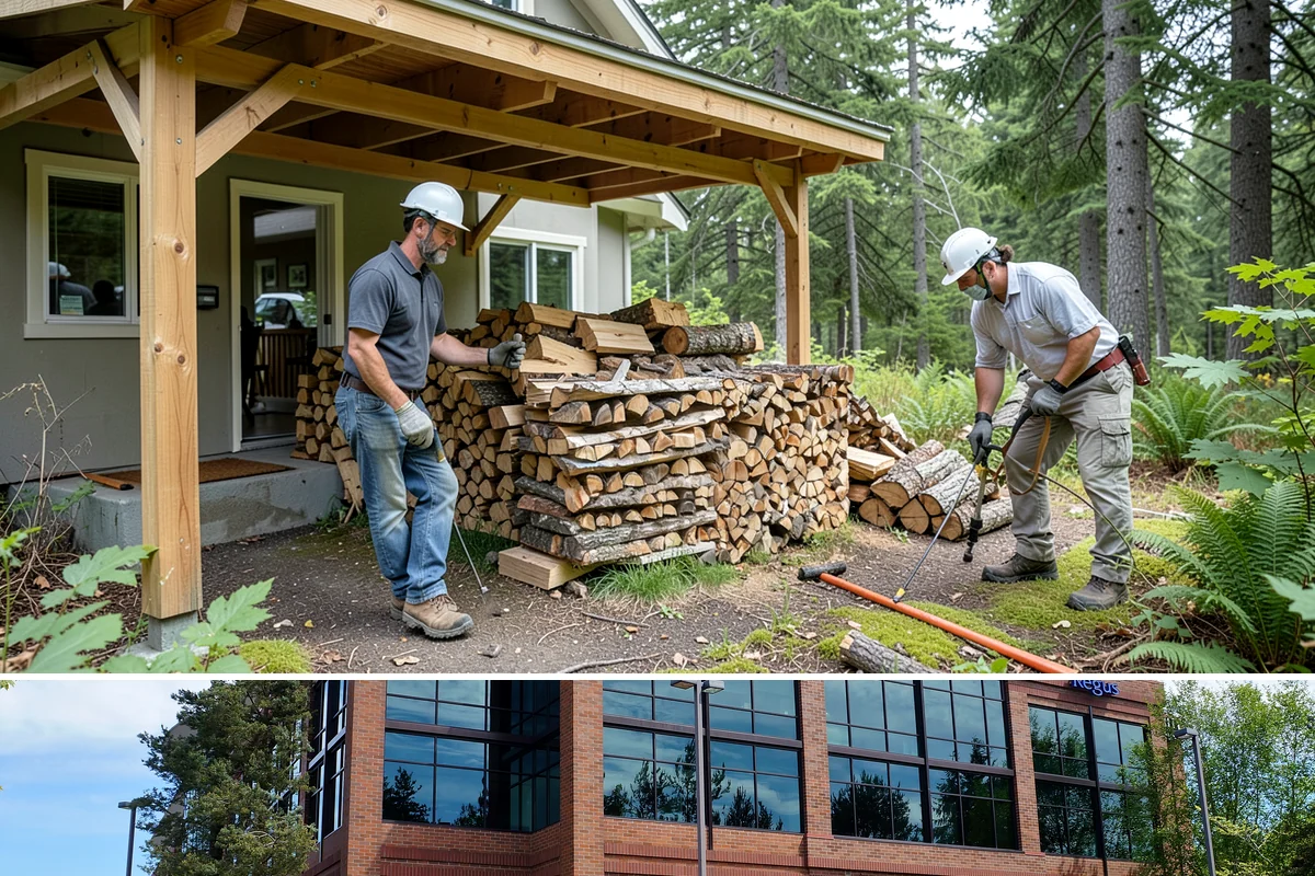 Next-Day Firewood Delivery in Mountlake Terrace, Snohomish County, WA - Next-day delivery is ideal throughout the burning season whenever you want a quick, planned restock.