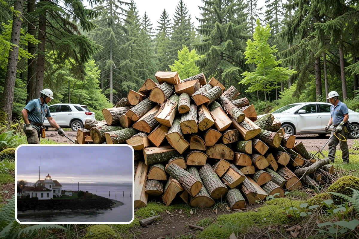 Next-Day Firewood Delivery in Mukilteo, Snohomish County, WA - Quick turnaround without emergency pricing