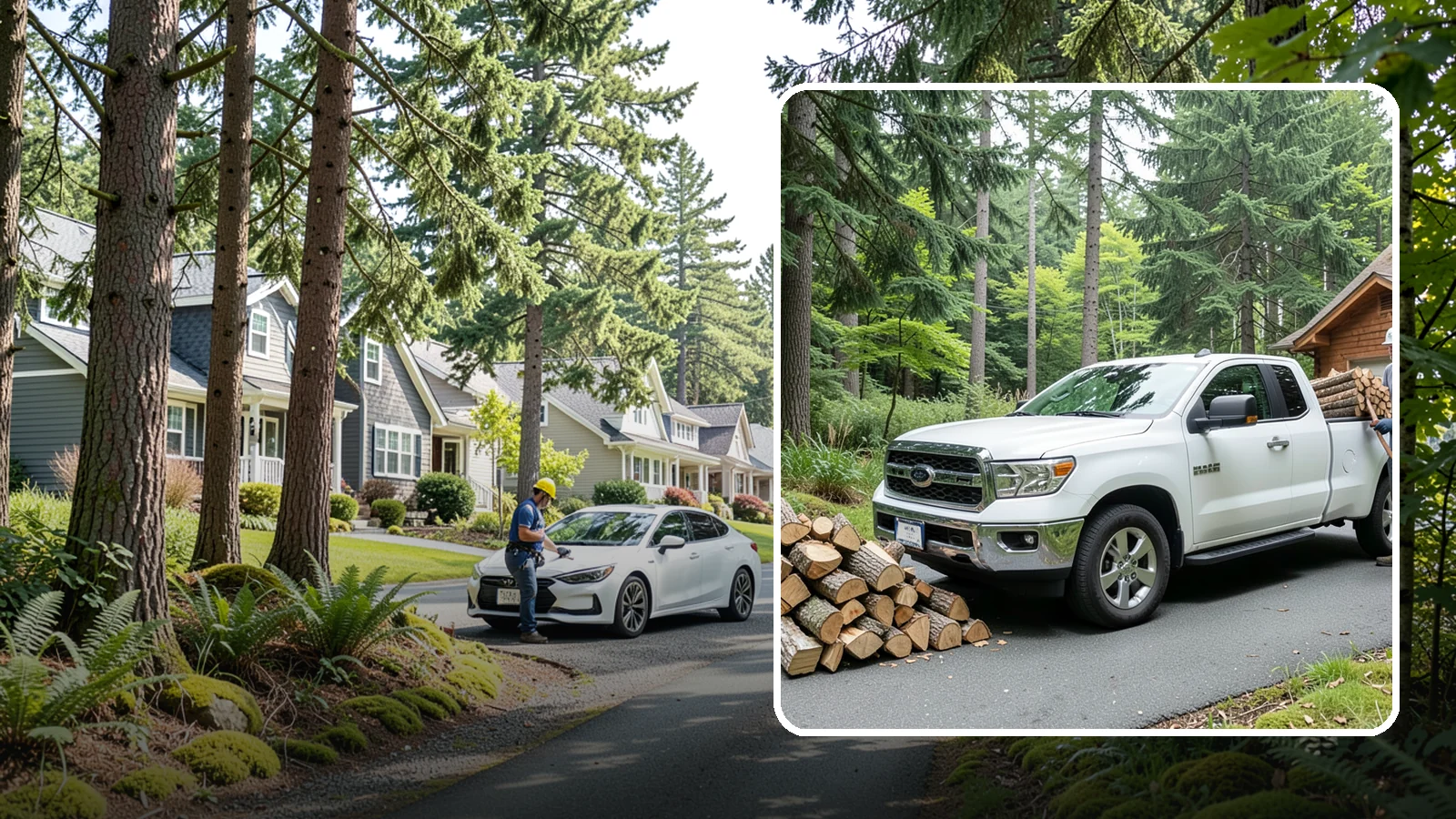 Next-Day Firewood Delivery in Normandy Park, King County, WA - We deliver seasoned firewood the day after you order, giving you fast, dependable restocking without paying rush rates.