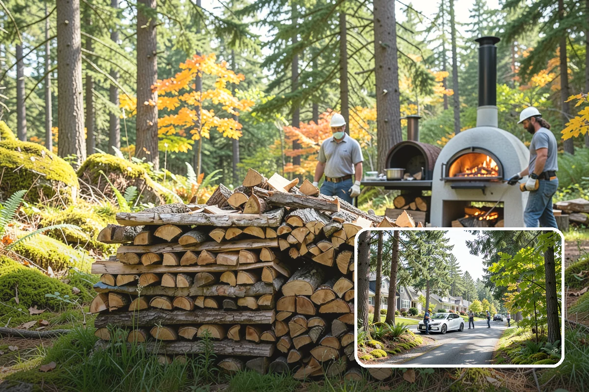 Next-Day Firewood Delivery in Normandy Park, King County, WA - Quick turnaround without emergency pricing
