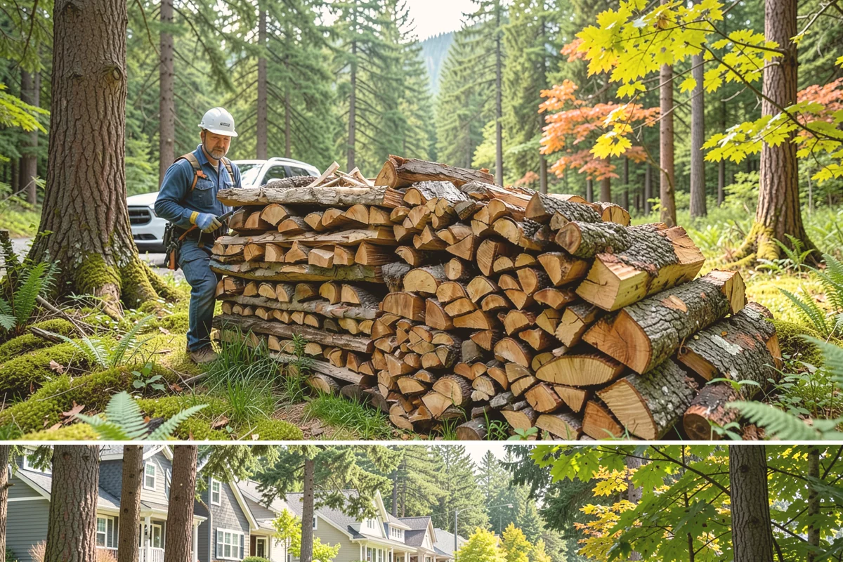 Next-Day Firewood Delivery in Normandy Park, King County, WA - Next-day delivery is ideal throughout the burning season whenever you want a quick, planned restock.