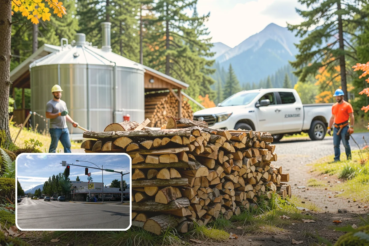 Next-Day Firewood Delivery in North Bend, King County, WA - Quick turnaround without emergency pricing