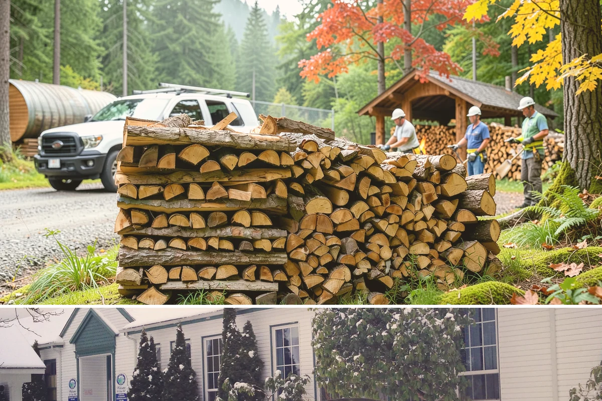 Next-Day Firewood Delivery in Pacific, King County, WA - Next-day delivery is ideal throughout the burning season whenever you want a quick, planned restock.
