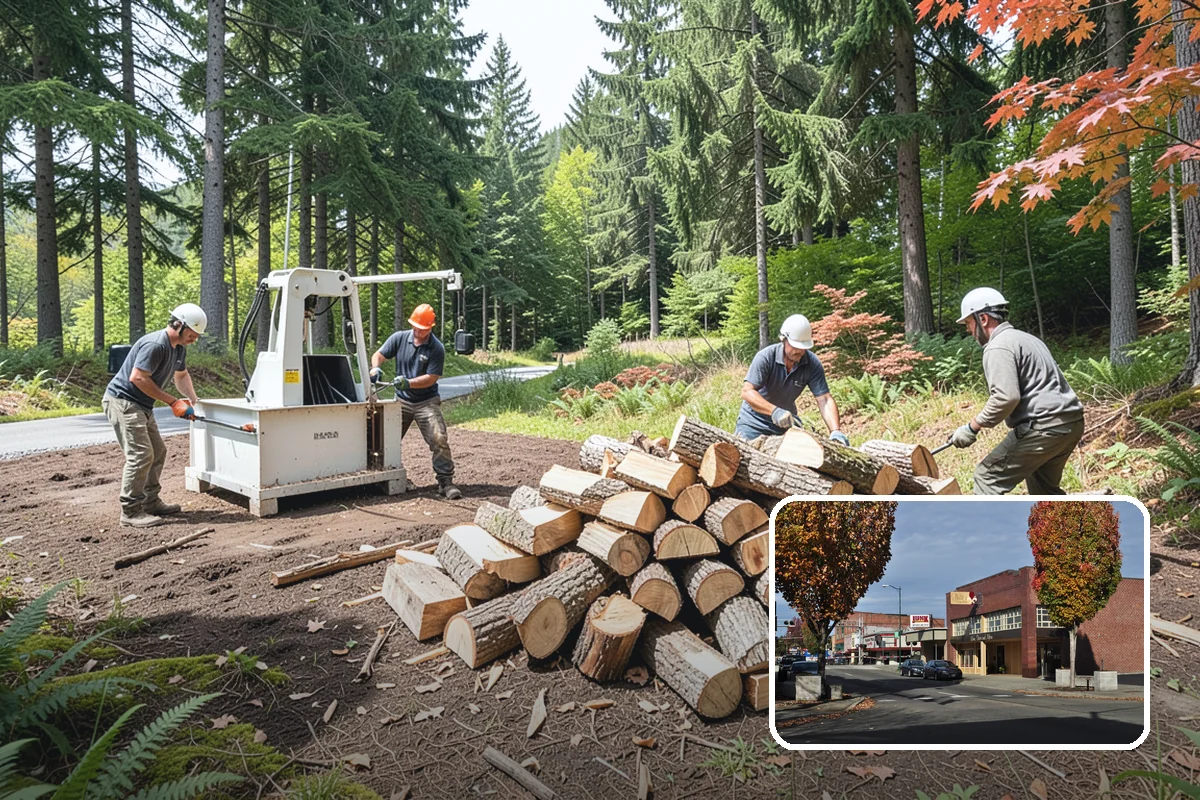 Next-Day Firewood Delivery in Puyallup, Pierce County, WA - Quick turnaround without emergency pricing