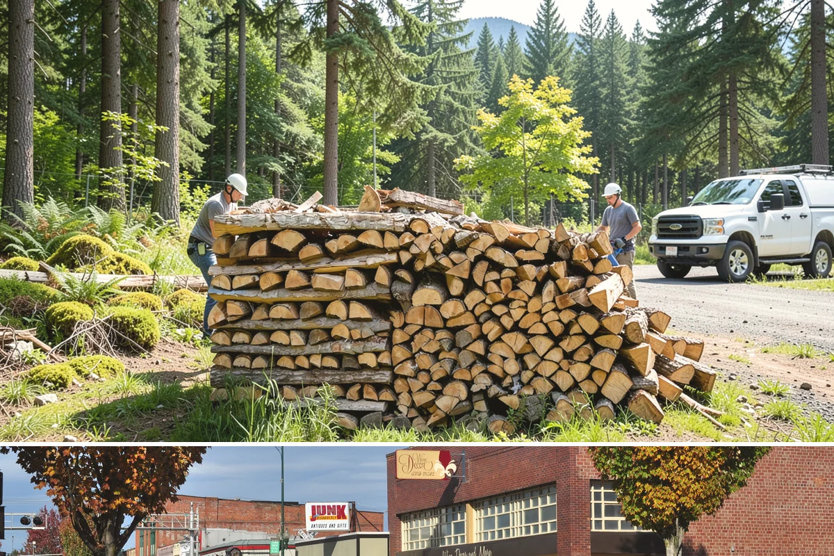 Next-Day Firewood Delivery in Puyallup, Pierce County, WA - Next-day delivery is ideal throughout the burning season whenever you want a quick, planned restock.