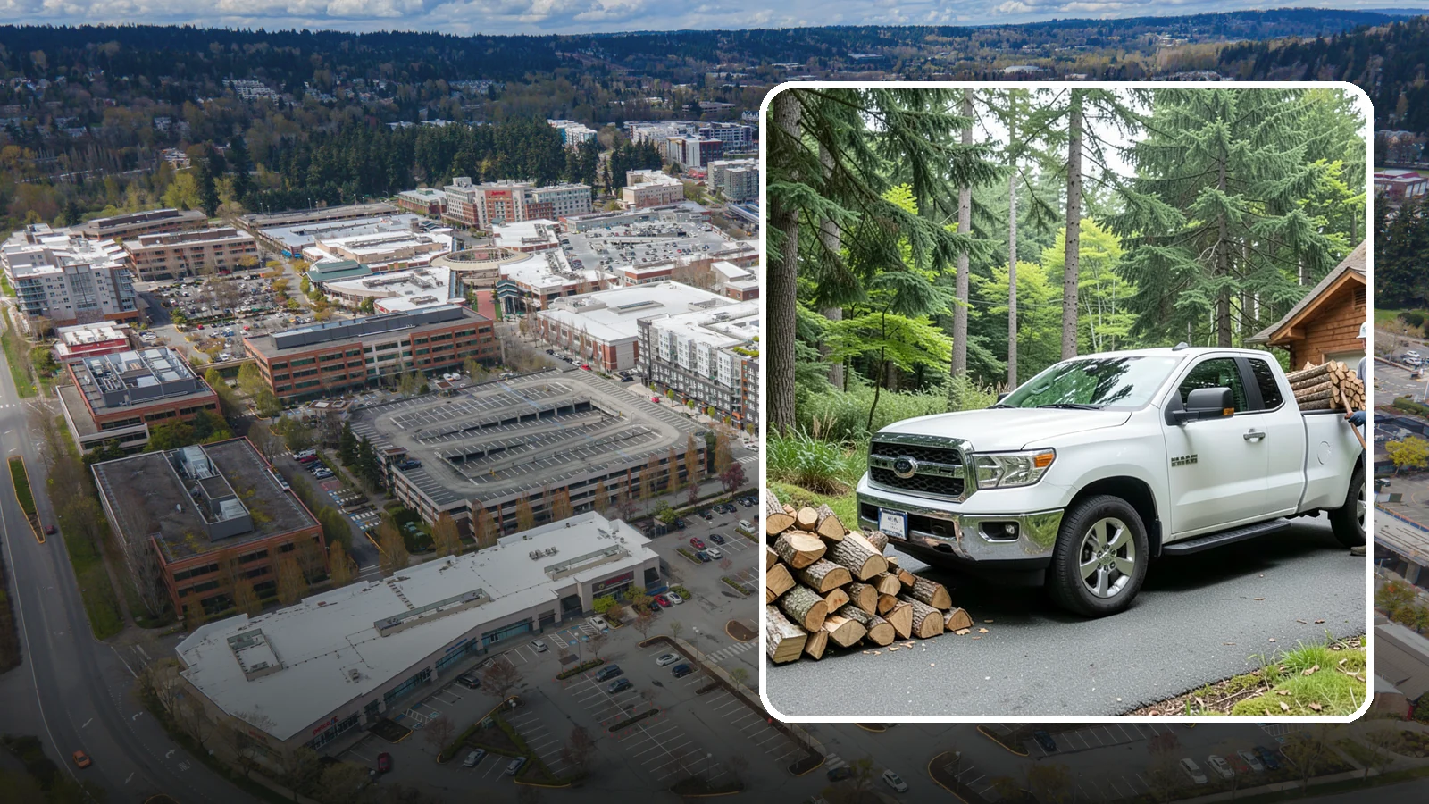 Next-Day Firewood Delivery in Redmond, King County, WA - We deliver seasoned firewood the day after you order, giving you fast, dependable restocking without paying rush rates.