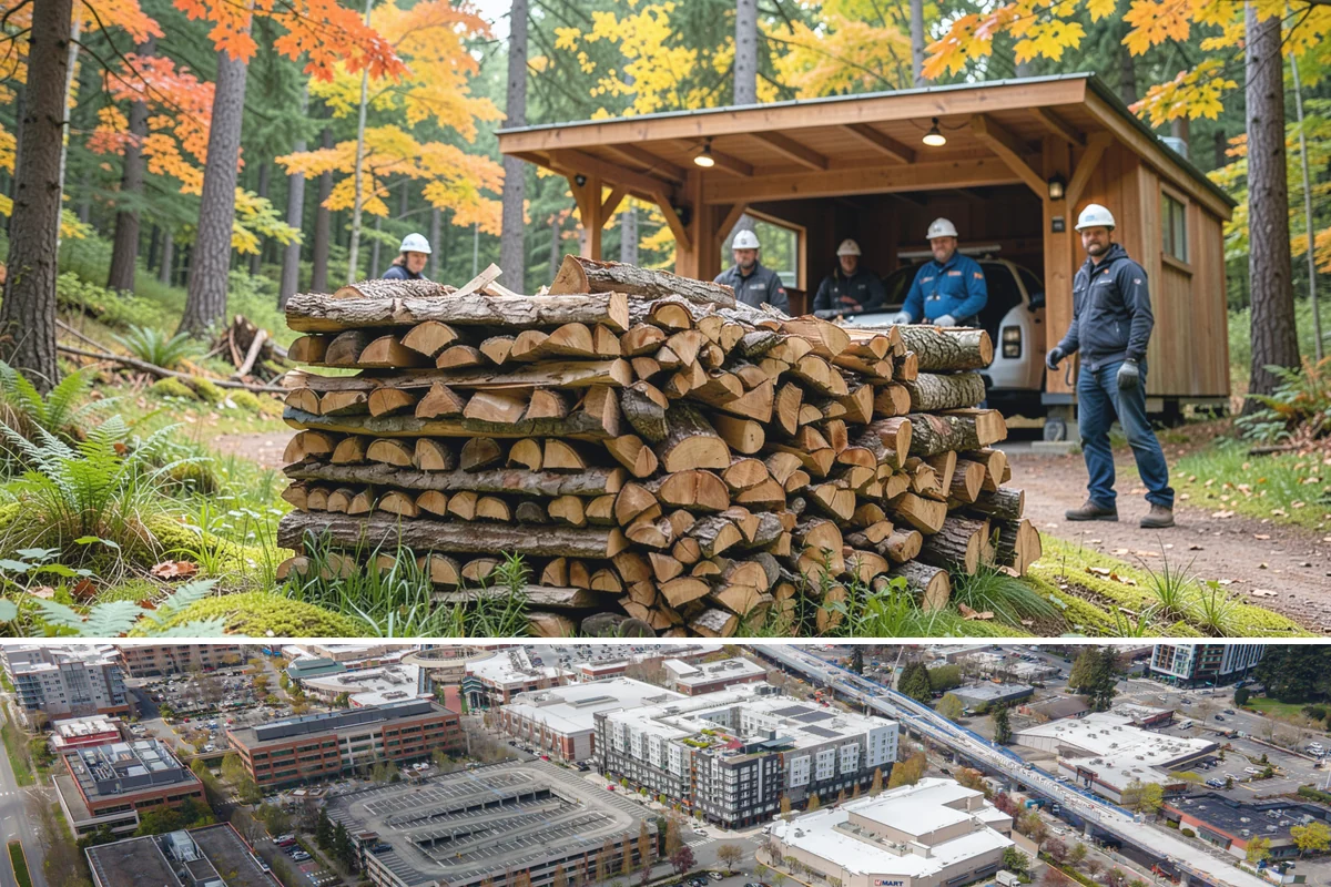 Next-Day Firewood Delivery in Redmond, King County, WA - Next-day delivery is ideal throughout the burning season whenever you want a quick, planned restock.