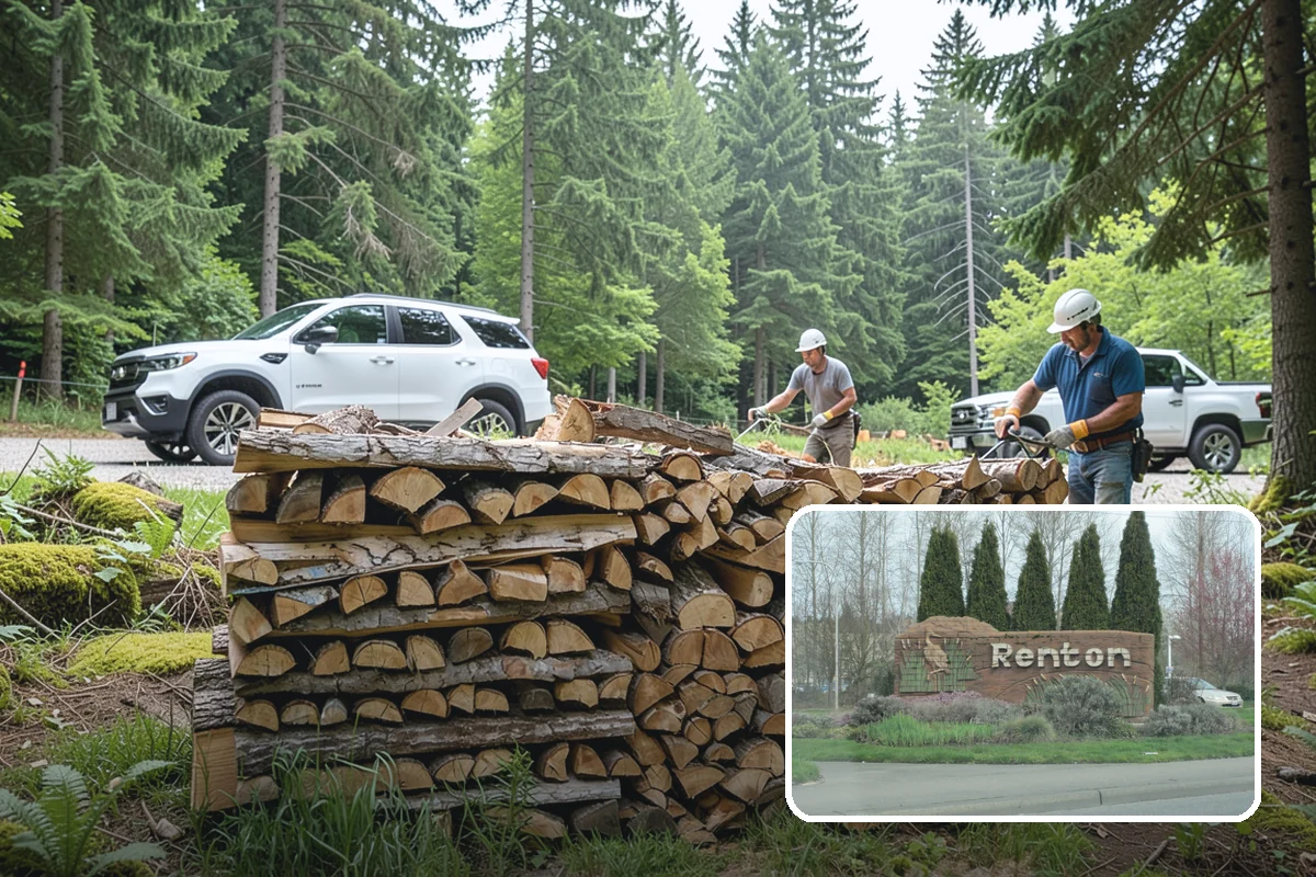 Next-Day Firewood Delivery in Renton, King County, WA - Quick turnaround without emergency pricing