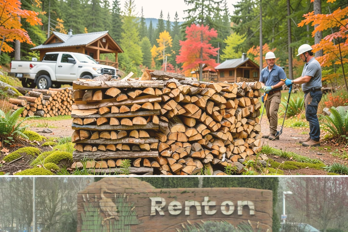Next-Day Firewood Delivery in Renton, King County, WA - Next-day delivery is ideal throughout the burning season whenever you want a quick, planned restock.