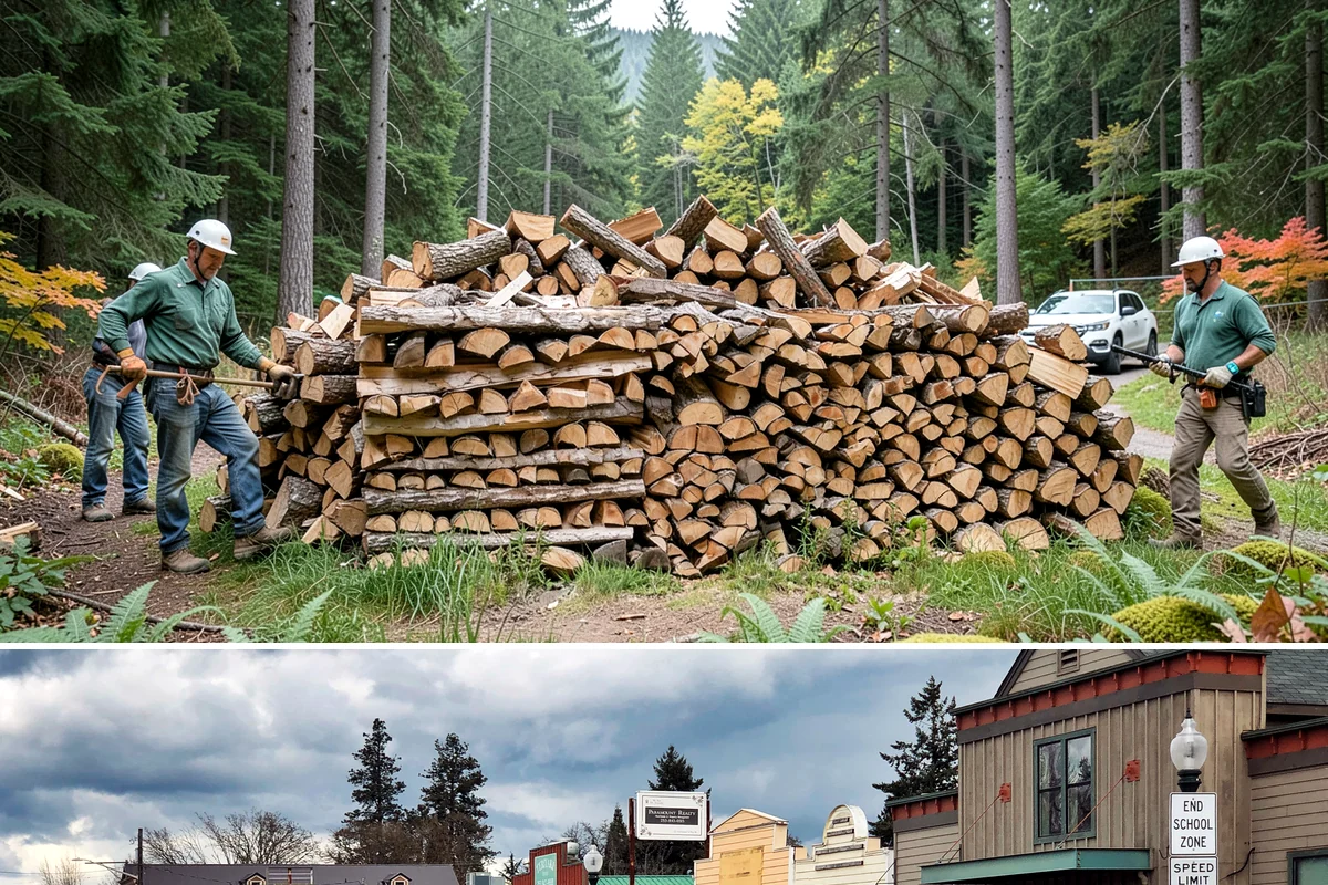 Next-Day Firewood Delivery in Roy, Pierce County, WA - Next-day delivery is ideal throughout the burning season whenever you want a quick, planned restock.