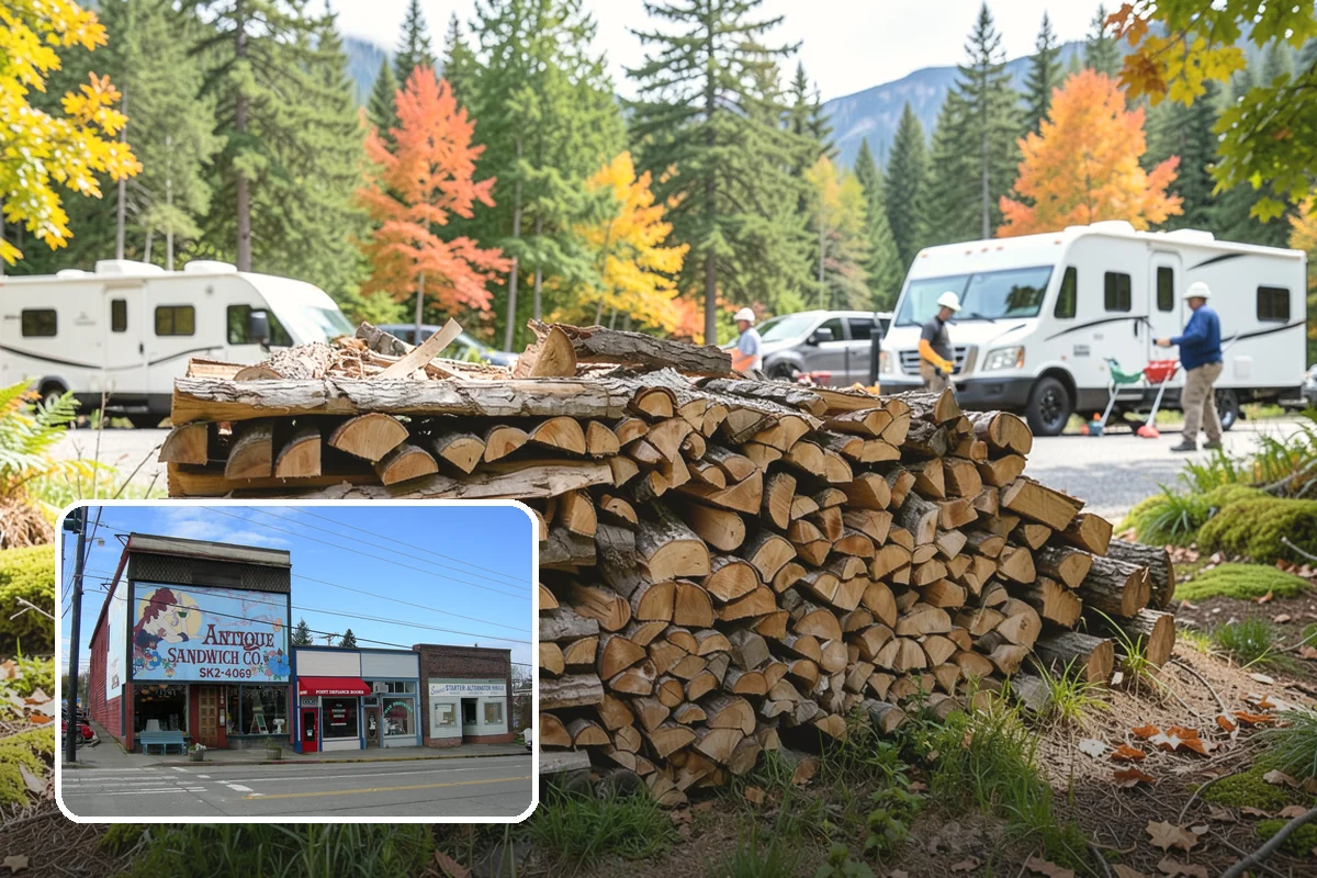 Next-Day Firewood Delivery in Ruston, Pierce County, WA - Quick turnaround without emergency pricing
