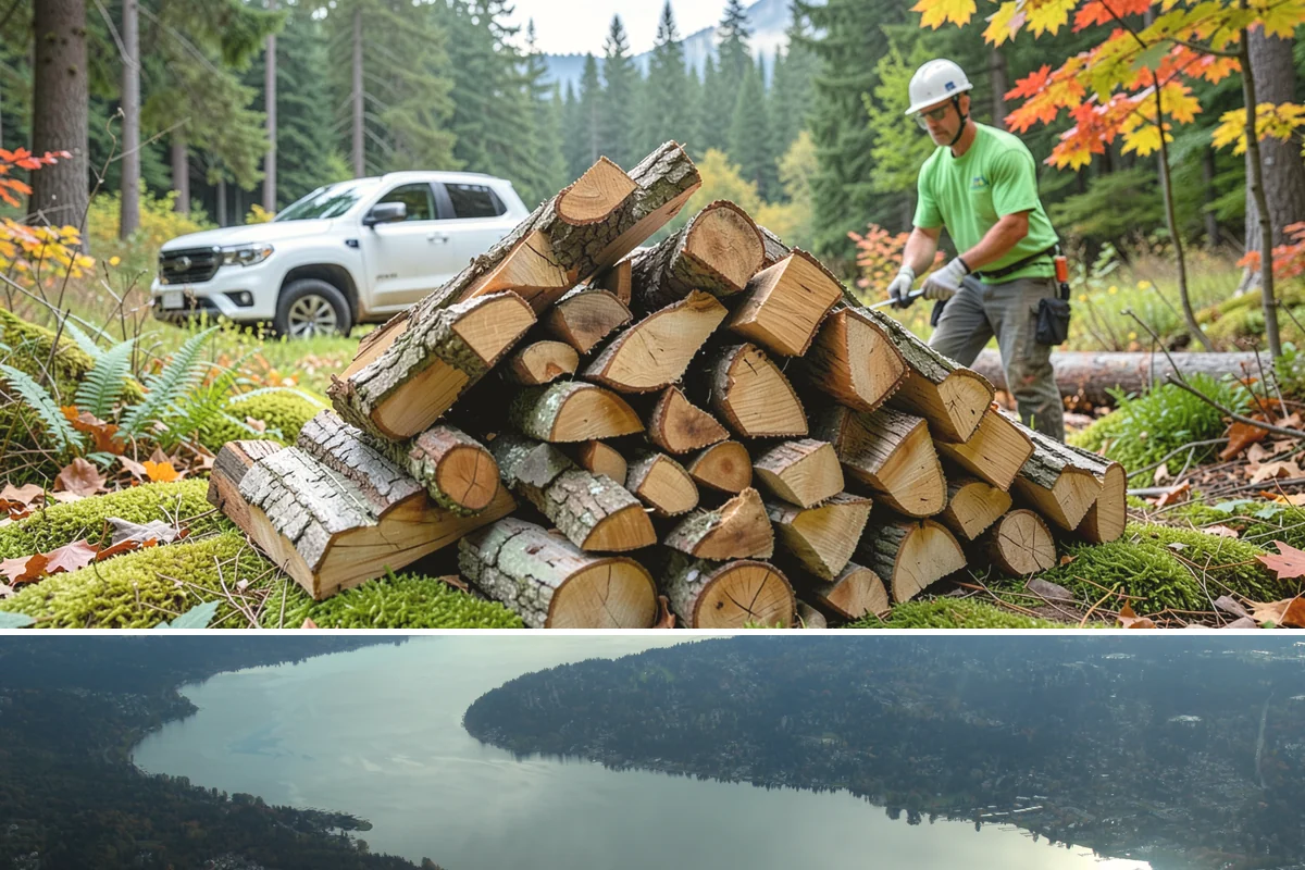 Next-Day Firewood Delivery in Sammamish, King County, WA - Next-day delivery is ideal throughout the burning season whenever you want a quick, planned restock.