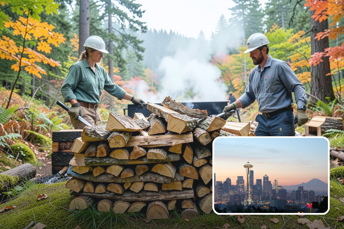 Next-Day Firewood Delivery in Seattle, King County, WA - Quick turnaround without emergency pricing