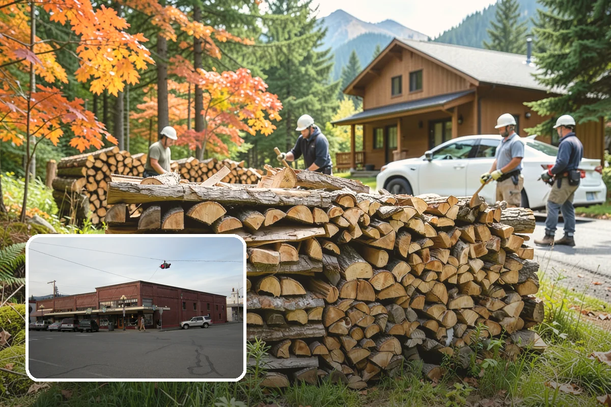 Next-Day Firewood Delivery in Sedro-Woolley, Skagit County, WA - Quick turnaround without emergency pricing