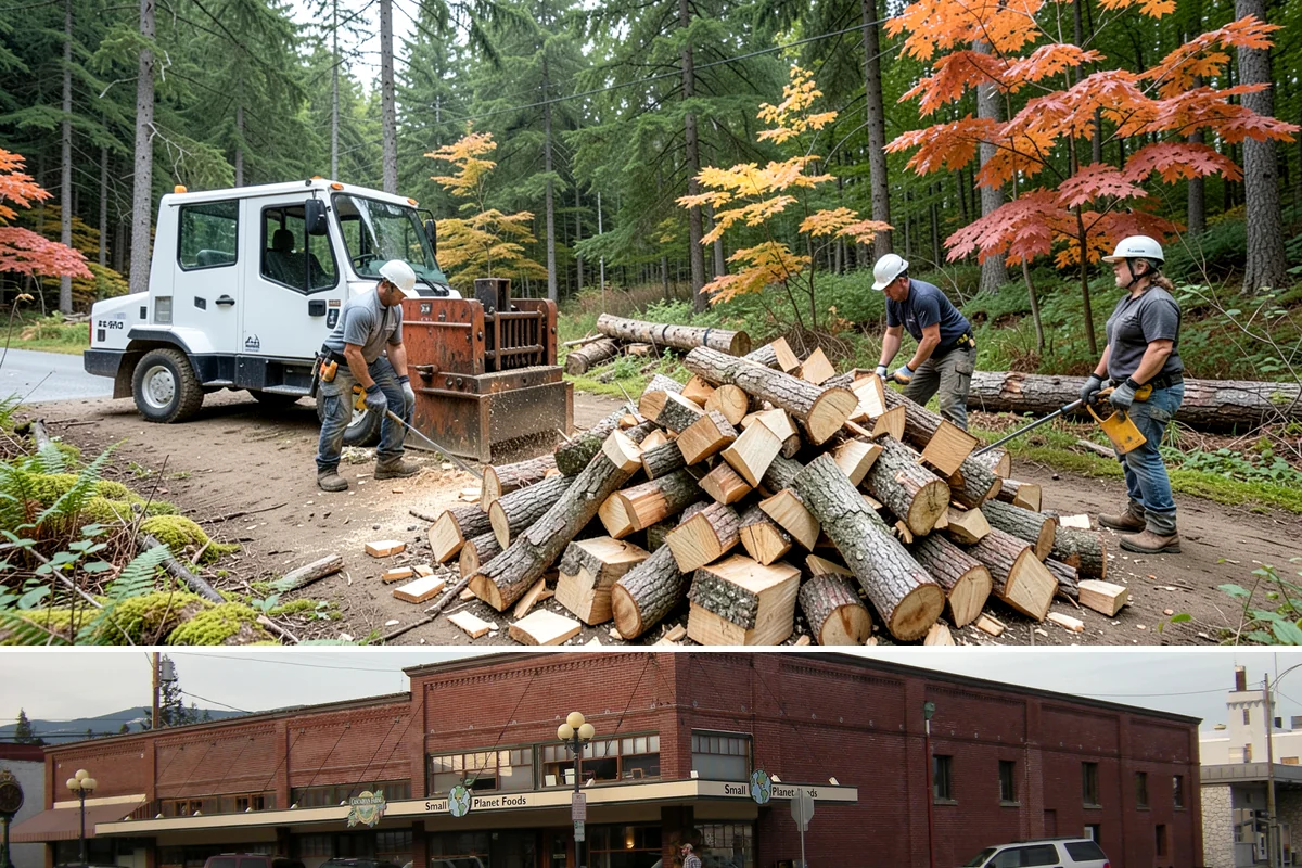 Next-Day Firewood Delivery in Sedro-Woolley, Skagit County, WA - Next-day delivery is ideal throughout the burning season whenever you want a quick, planned restock.