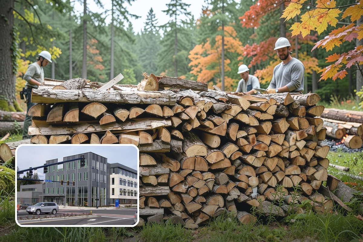 Next-Day Firewood Delivery in Shoreline, King County, WA - Quick turnaround without emergency pricing