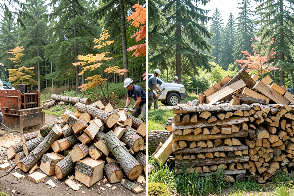 Next-Day Firewood Delivery in Shoreline, King County, WA - You place your order for next-day arrival