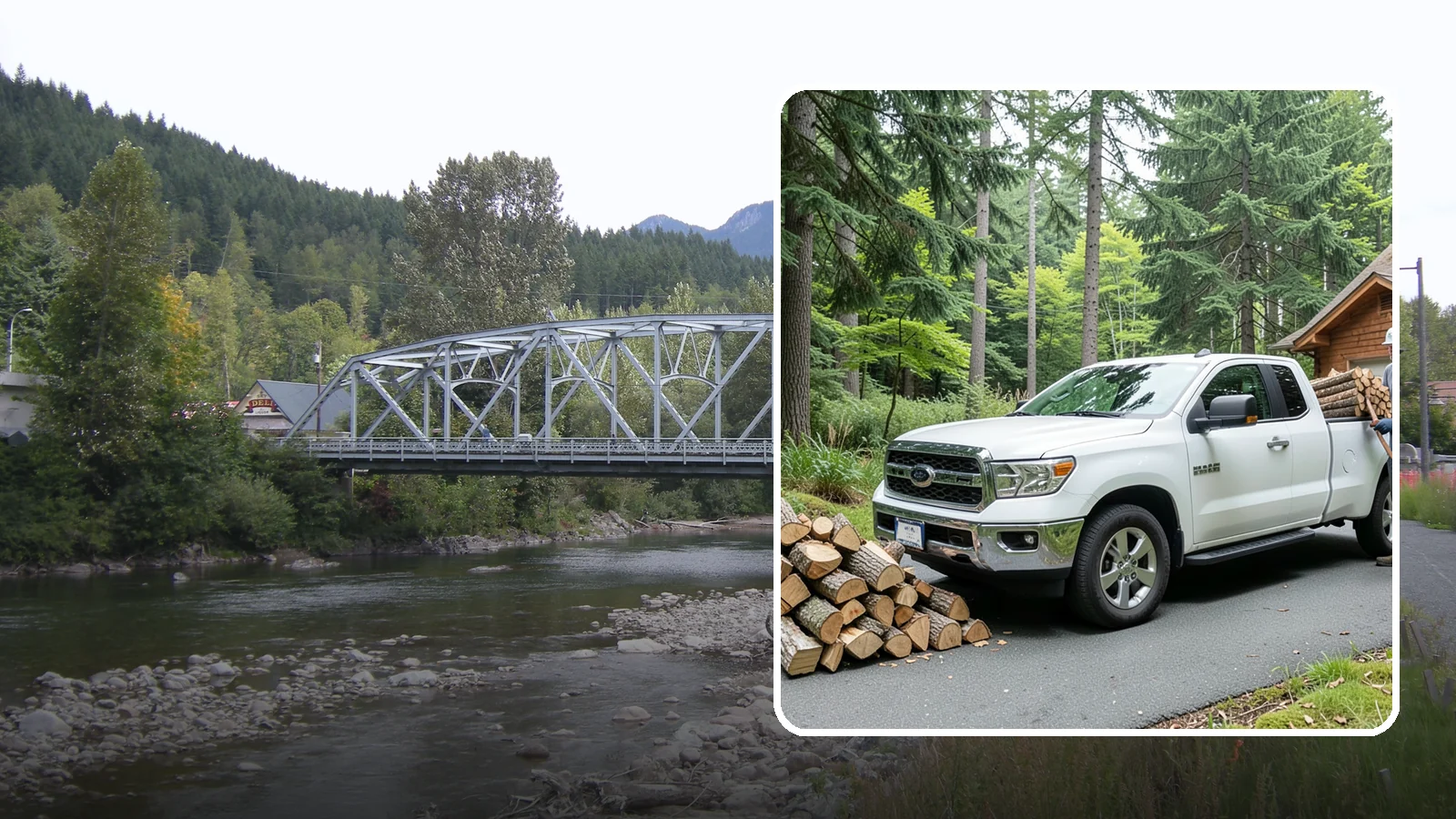 Next-Day Firewood Delivery in Skykomish, King County, WA - We deliver seasoned firewood the day after you order, giving you fast, dependable restocking without paying rush rates.