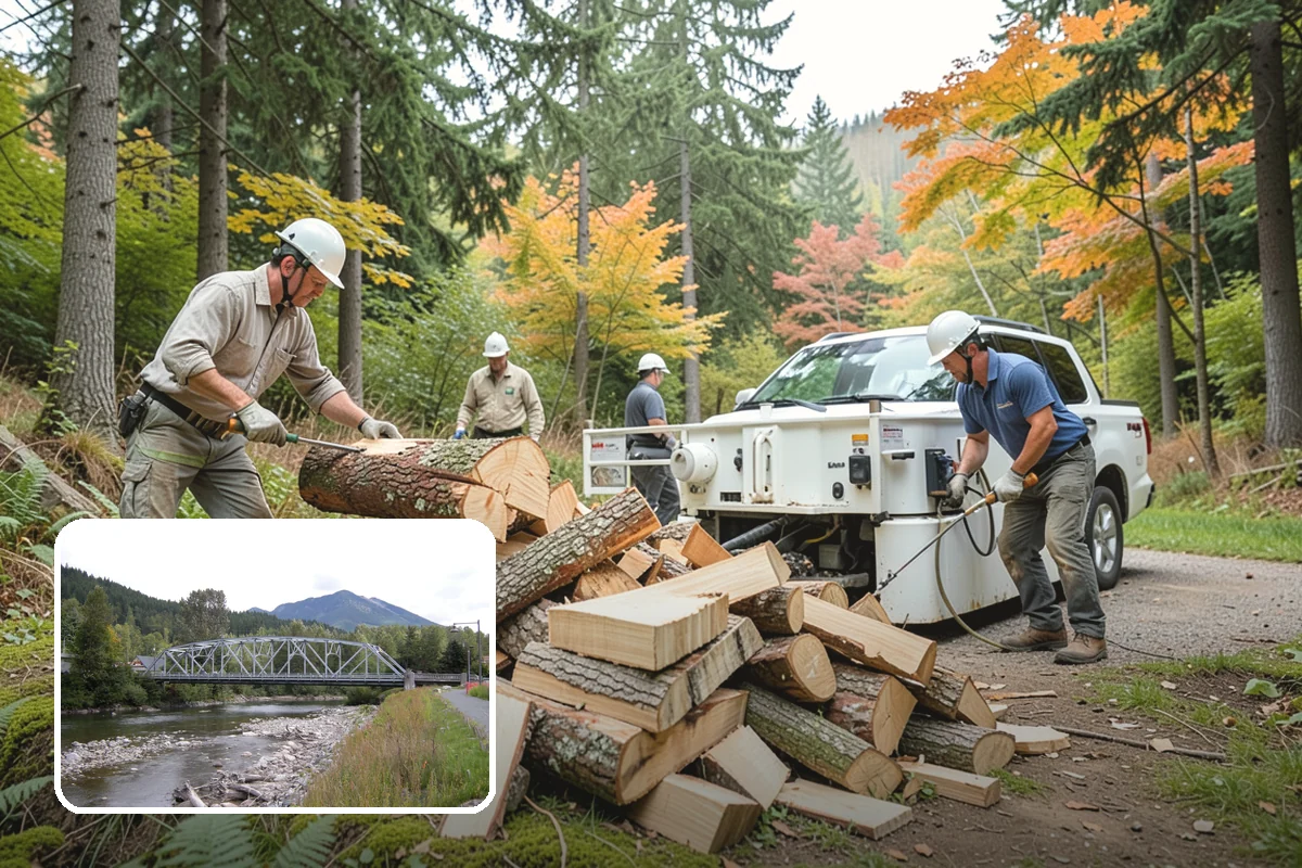 Next-Day Firewood Delivery in Skykomish, King County, WA - Quick turnaround without emergency pricing