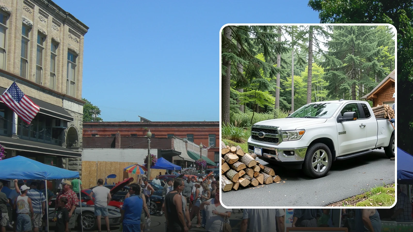 Next-Day Firewood Delivery in Snohomish, Snohomish County, WA - We deliver seasoned firewood the day after you order, giving you fast, dependable restocking without paying rush rates.