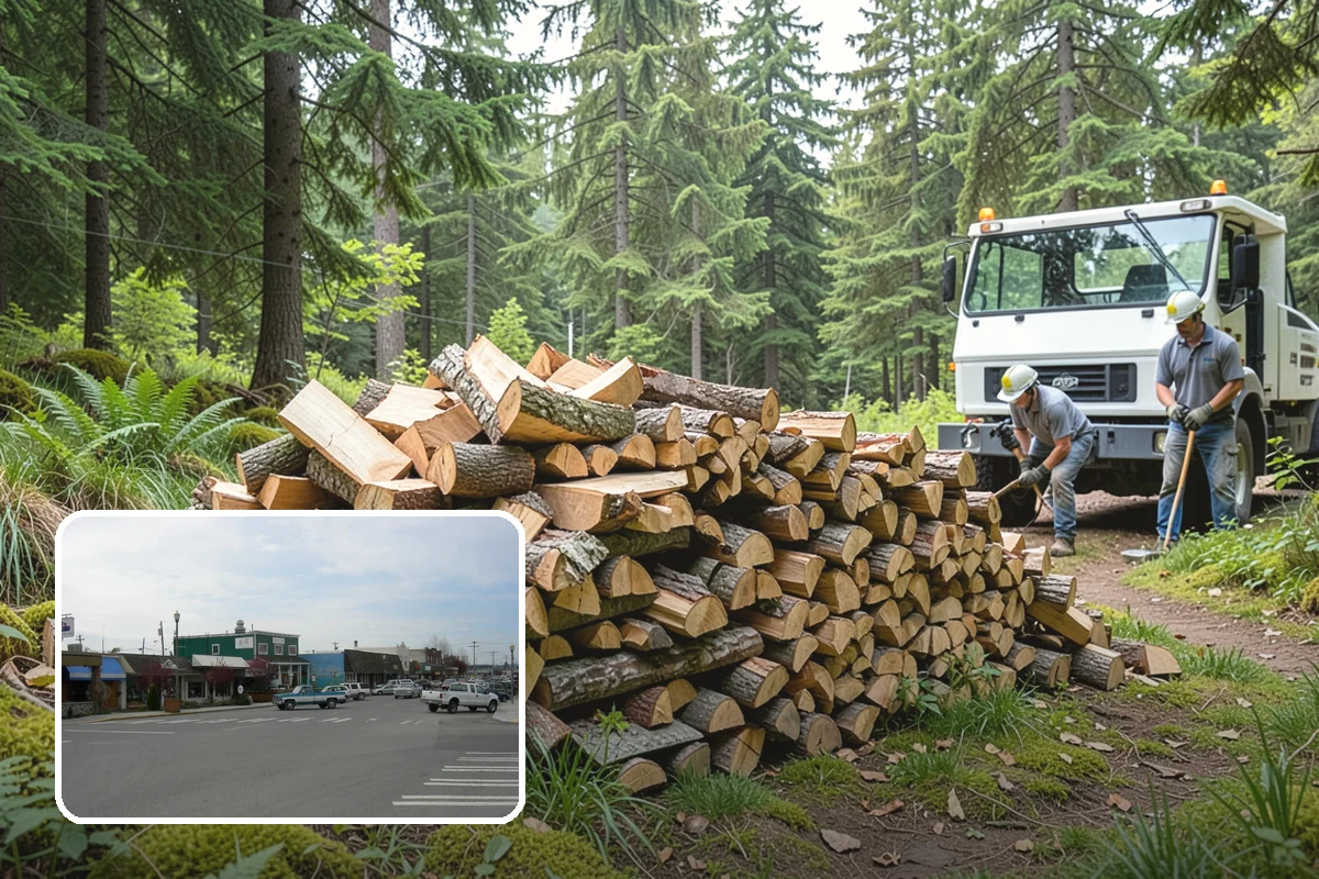 Next-Day Firewood Delivery in Stanwood, Snohomish County, WA - Quick turnaround without emergency pricing