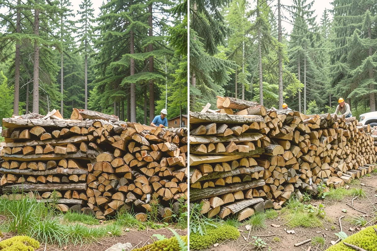 Next-Day Firewood Delivery in Stanwood, Snohomish County, WA - You place your order for next-day arrival
