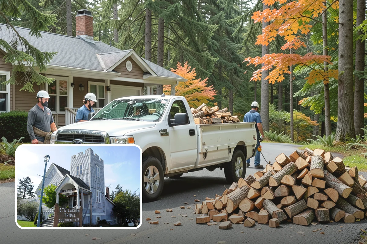 Next-Day Firewood Delivery in Steilacoom, Pierce County, WA - Quick turnaround without emergency pricing