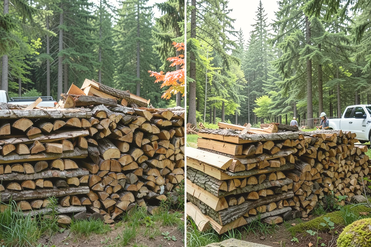 Next-Day Firewood Delivery in Tacoma, Pierce County, WA - You place your order for next-day arrival