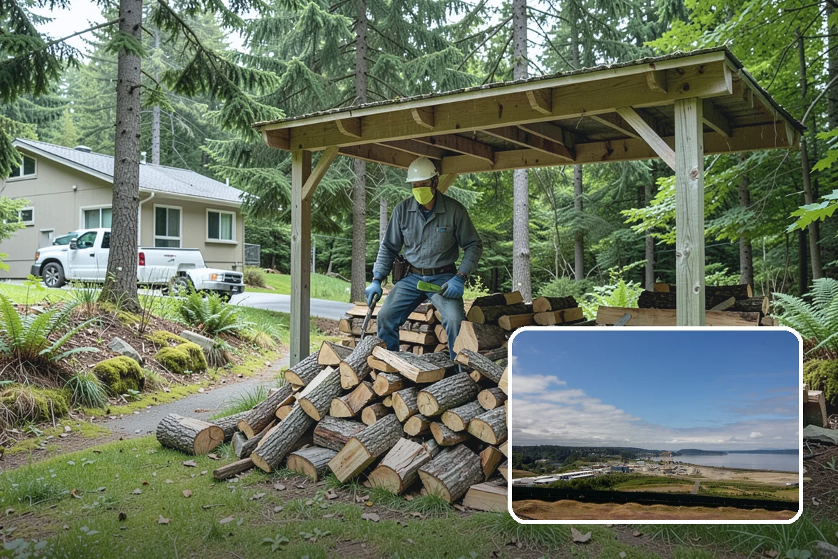 Next-Day Firewood Delivery in University Place, Pierce County, WA - Quick turnaround without emergency pricing