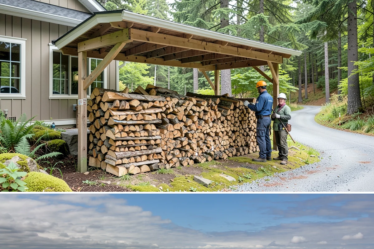Next-Day Firewood Delivery in University Place, Pierce County, WA - Next-day delivery is ideal throughout the burning season whenever you want a quick, planned restock.