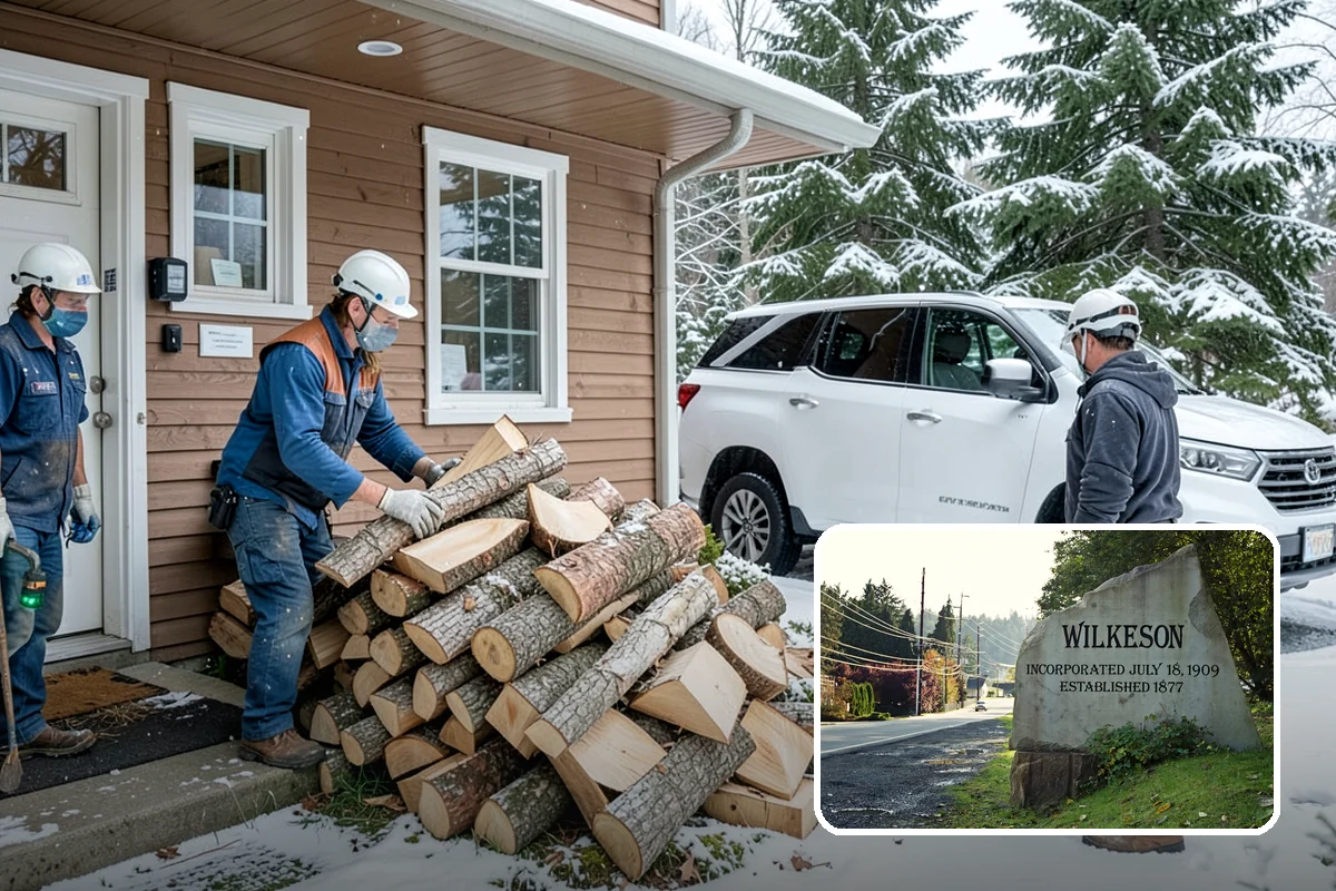 Next-Day Firewood Delivery in Wilkeson, Pierce County, WA - Quick turnaround without emergency pricing