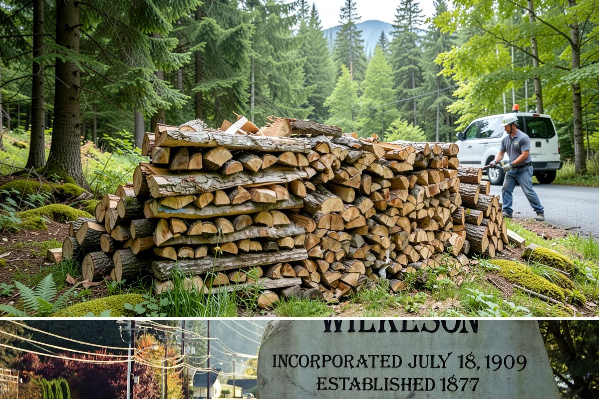 Next-Day Firewood Delivery in Wilkeson, Pierce County, WA - Next-day delivery is ideal throughout the burning season whenever you want a quick, planned restock.