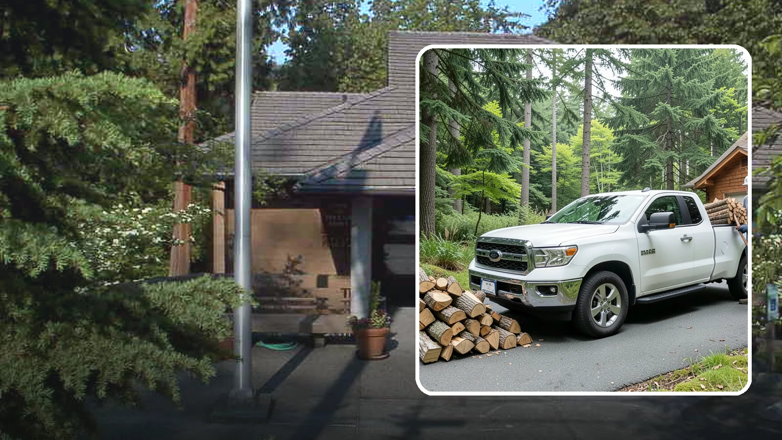 Next-Day Firewood Delivery in Yarrow Point, King County, WA - We deliver seasoned firewood the day after you order, giving you fast, dependable restocking without paying rush rates.