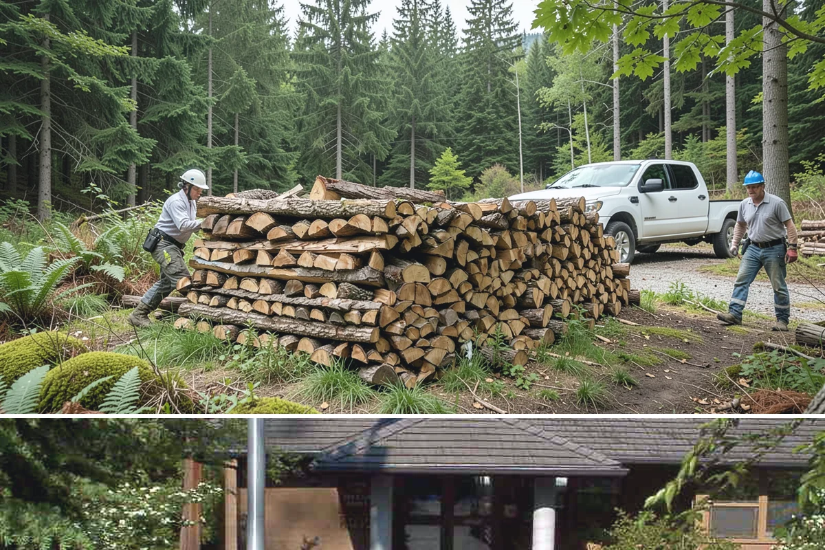 Next-Day Firewood Delivery in Yarrow Point, King County, WA - Next-day delivery is ideal throughout the burning season whenever you want a quick, planned restock.