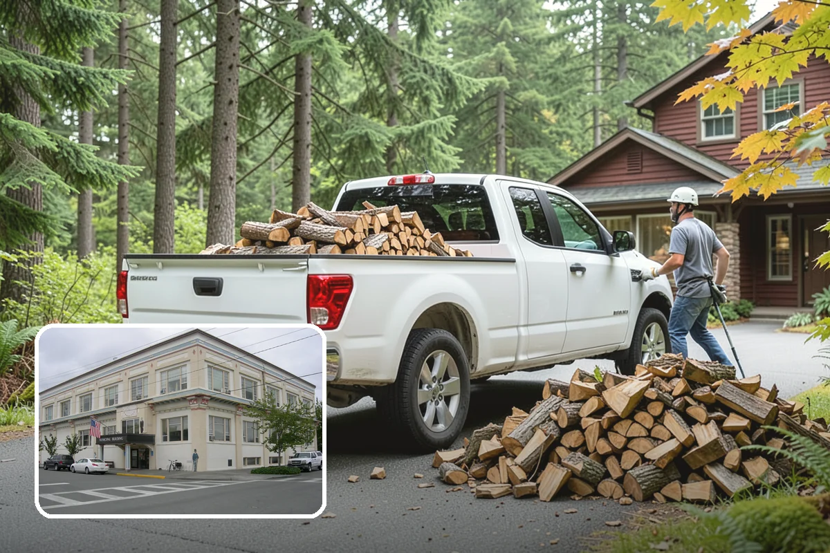On-Site Firewood Milling in Anacortes, Skagit County, WA - Handles large log volumes efficiently