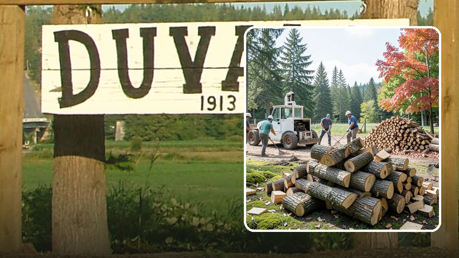On-Site Firewood Milling in Duvall, King County, WA - We bring firewood processing equipment to your property to mill logs into finished firewood.