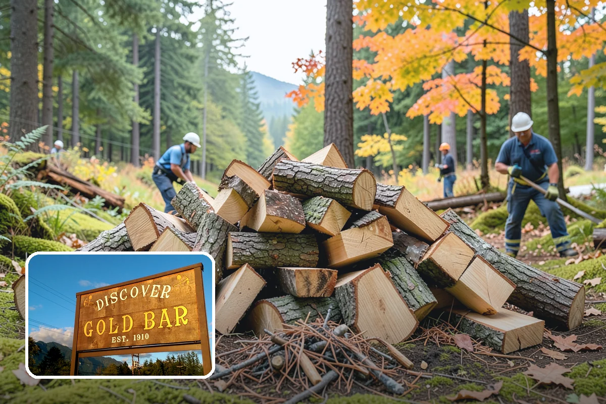On-Site Firewood Milling in Gold Bar, Snohomish County, WA - Handles large log volumes efficiently