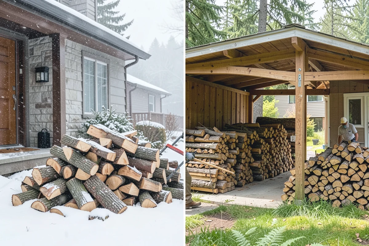 On-Site Firewood Milling in Hamilton, Skagit County, WA - We evaluate your log pile and site access