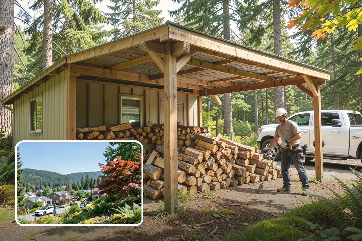 On-Site Firewood Milling in Index, Snohomish County, WA - Handles large log volumes efficiently
