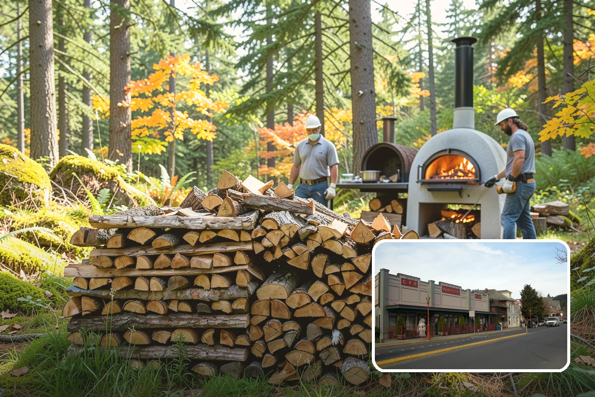 On-Site Firewood Milling in Issaquah, King County, WA - Handles large log volumes efficiently