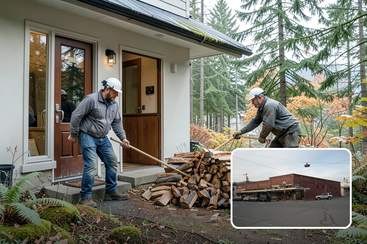 On-Site Firewood Milling in Sedro-Woolley, Skagit County, WA - Handles large log volumes efficiently