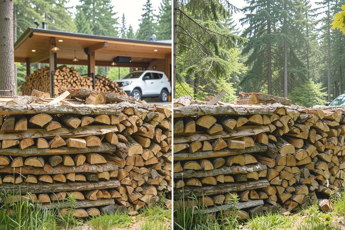 On-Site Firewood Milling in Yarrow Point, King County, WA - We evaluate your log pile and site access