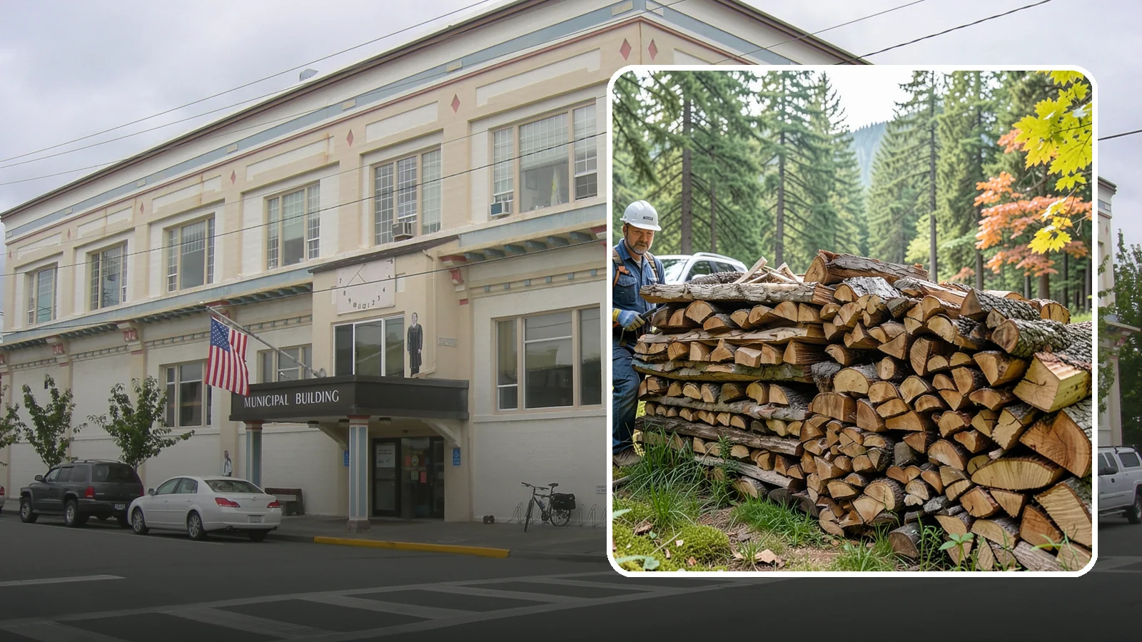 Outdoor Fireplace Wood in Anacortes, Skagit County, WA - Seasoned firewood delivery for outdoor fireplaces, patios, and covered living spaces.