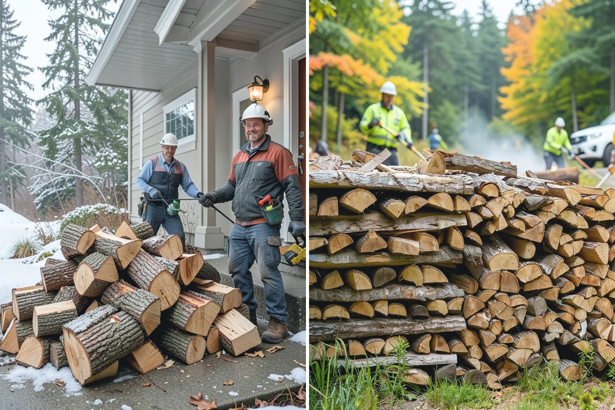Outdoor Fireplace Wood in Auburn, King County, WA - Tell us about your fireplace and access