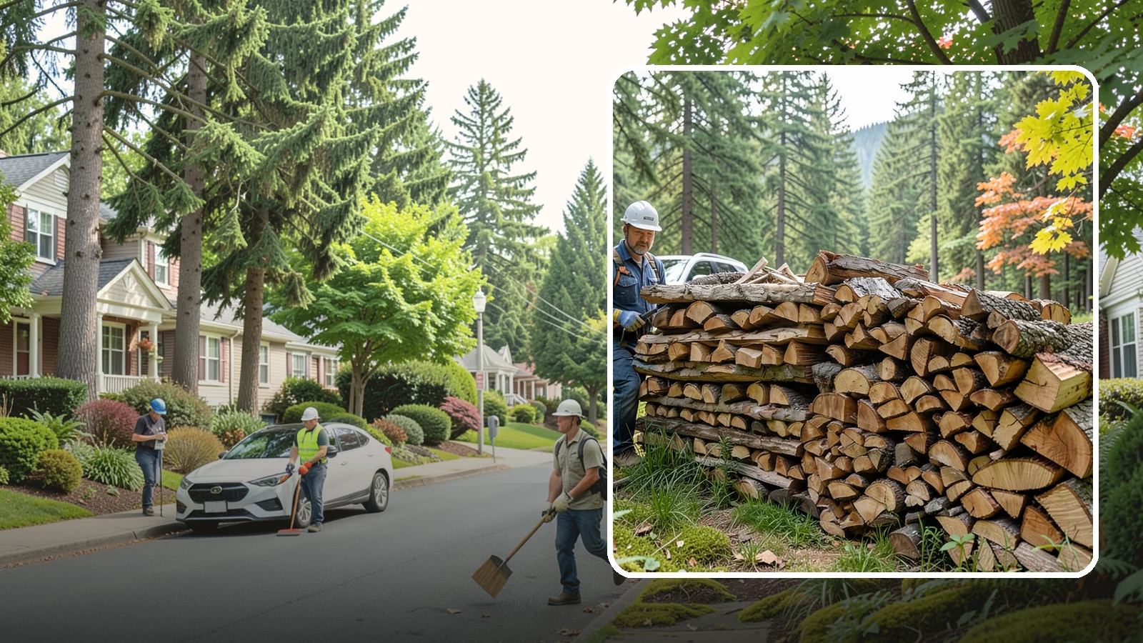 Outdoor Fireplace Wood in Beaux Arts Village, King County, WA - Seasoned firewood delivery for outdoor fireplaces, patios, and covered living spaces.